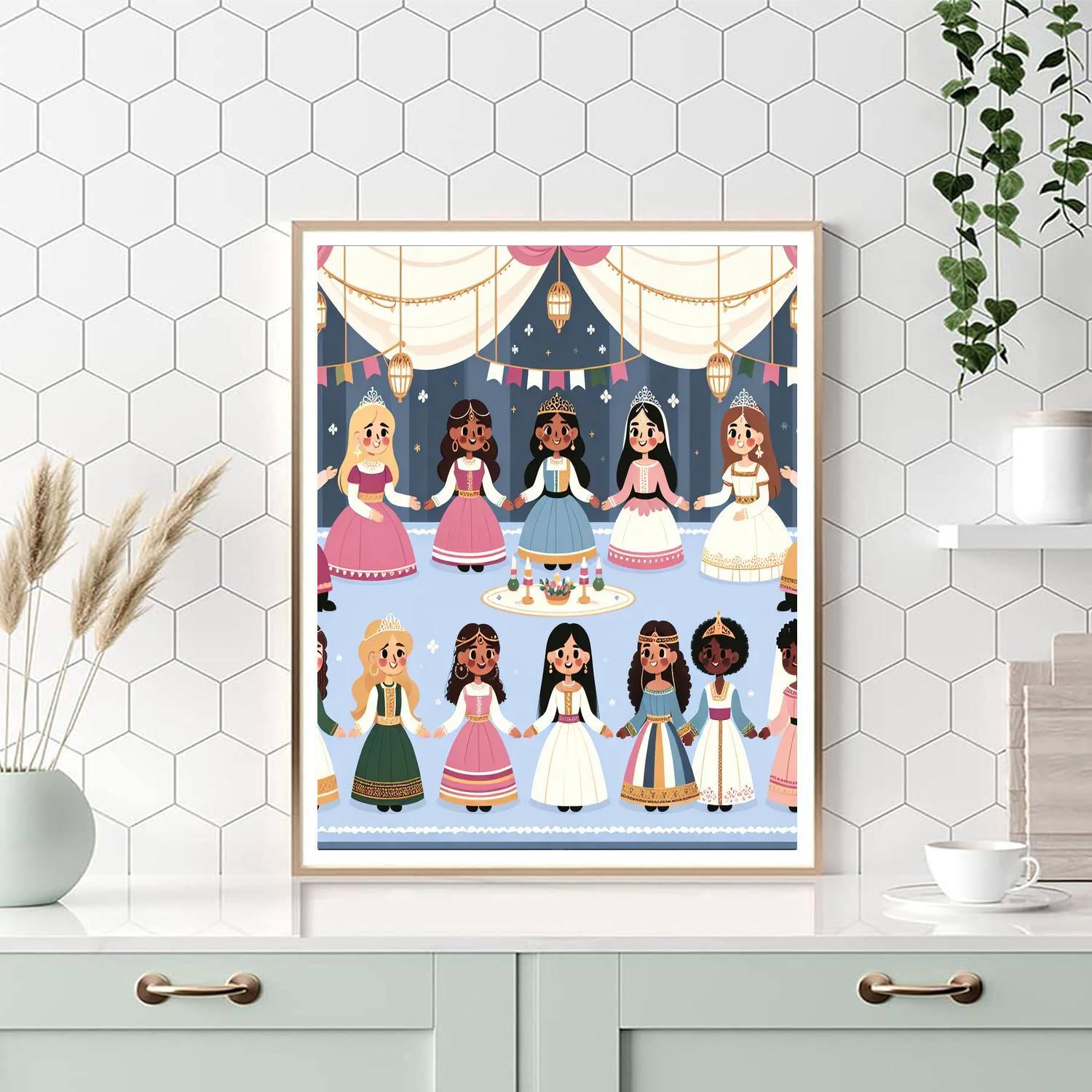 Princess's Royal Festival Paint By Numbers Kits