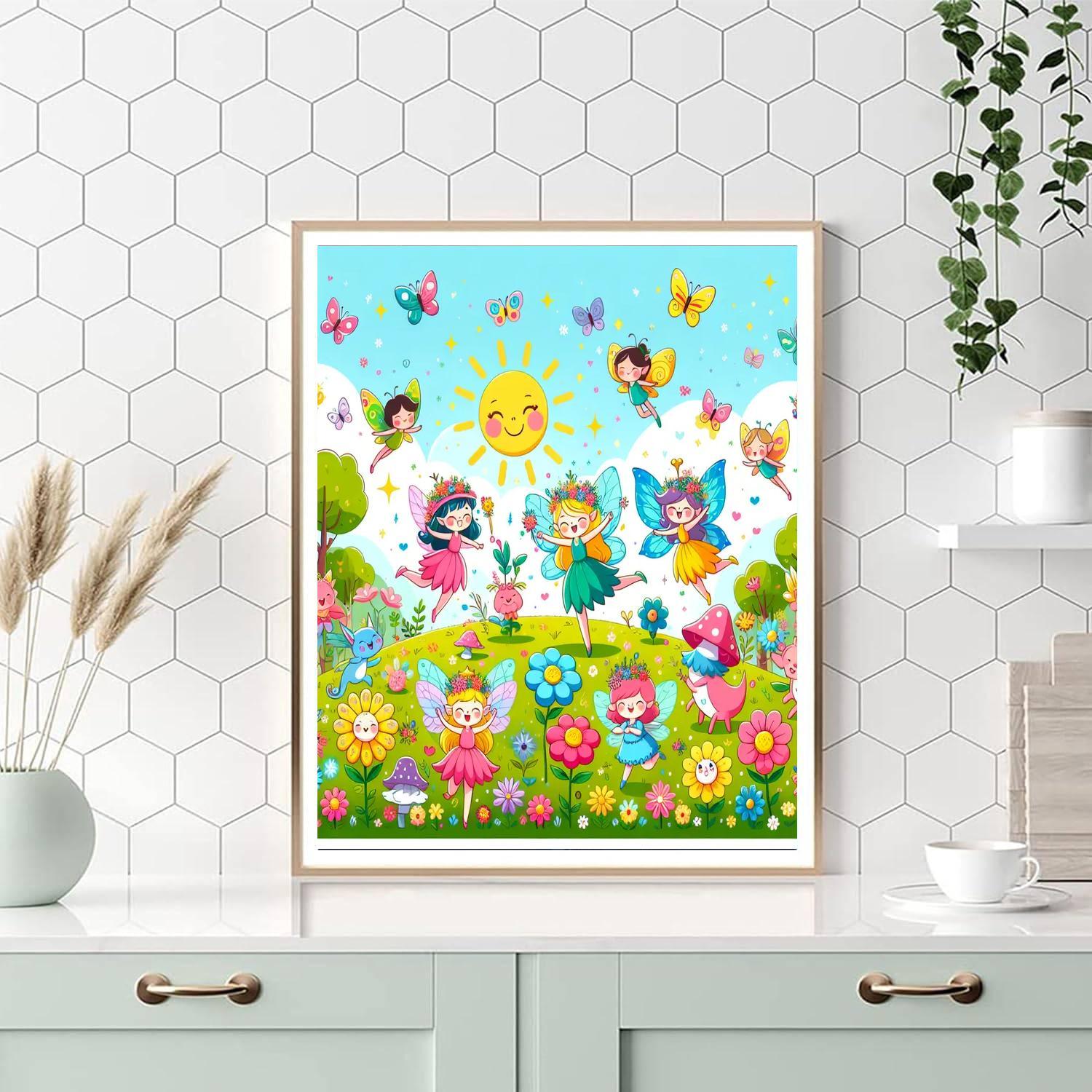 Magical Adventure In Fairyland Paint By Number