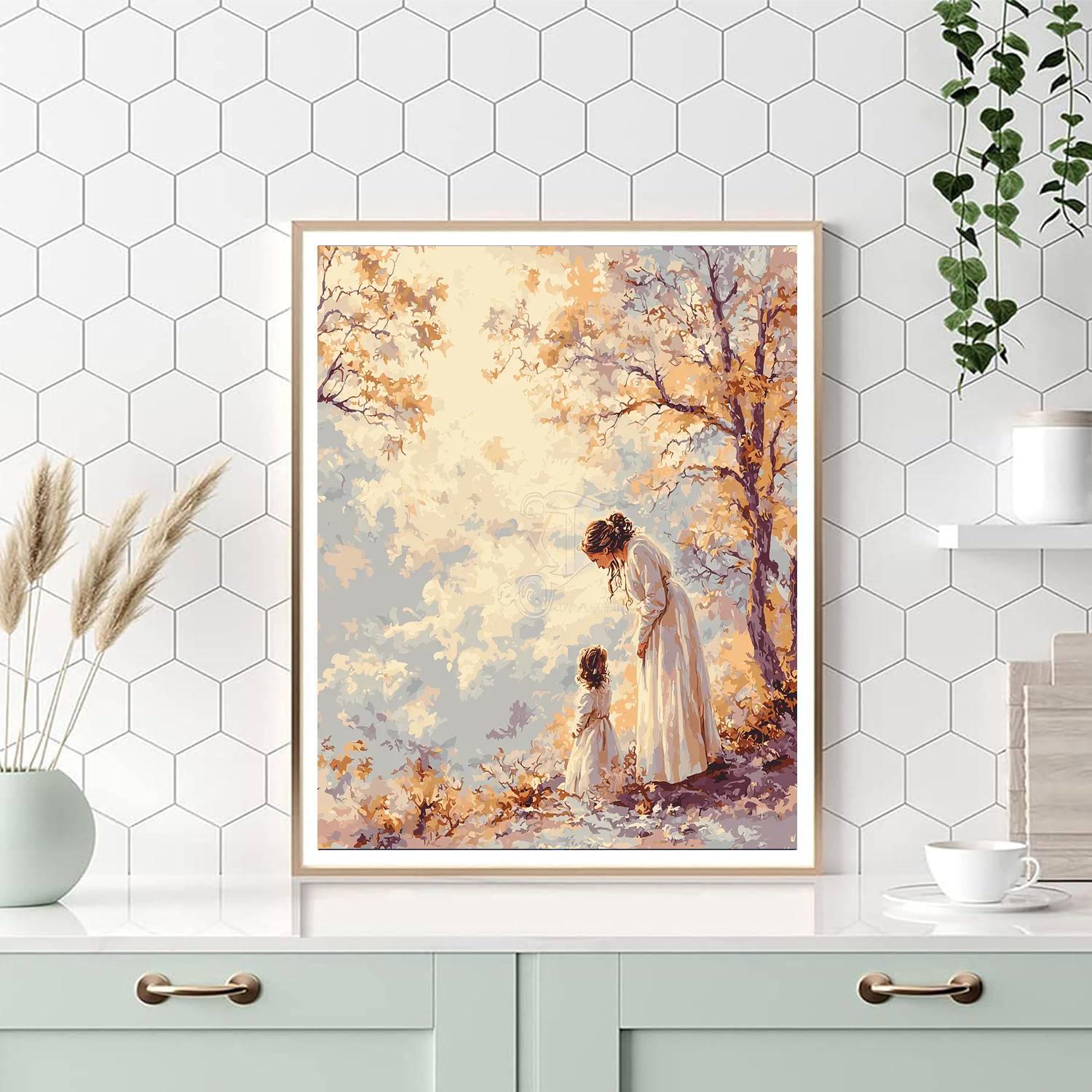 Heartfelt Whispers Number Painting