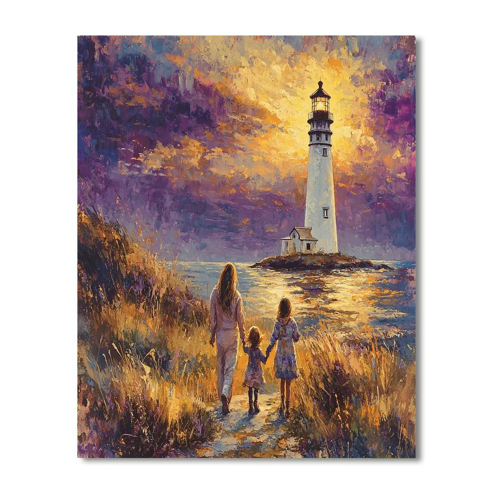 Lighthouse Beacons Paint By Numbers