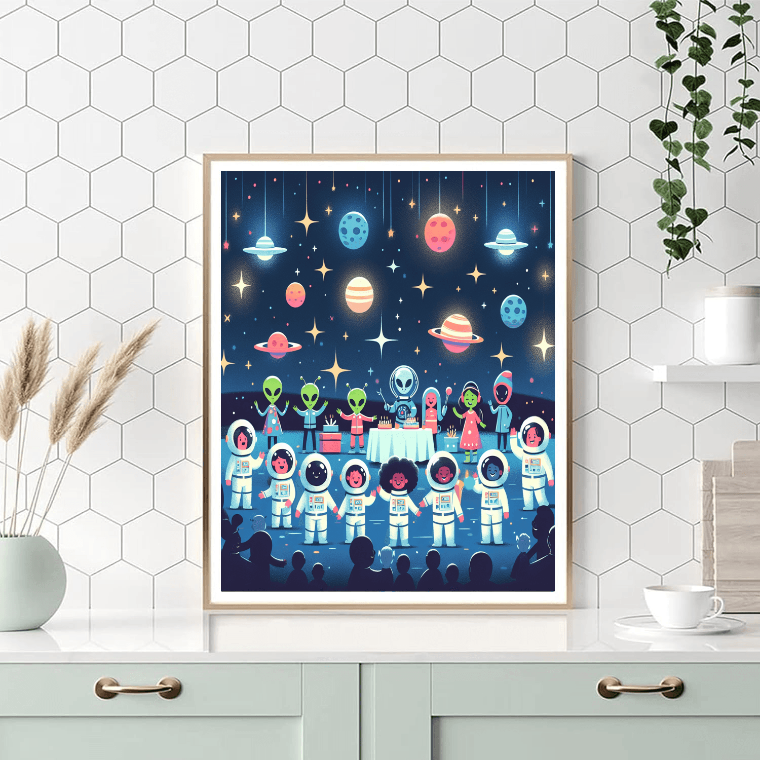 Galaxy Festival Of Stars Paint By Color