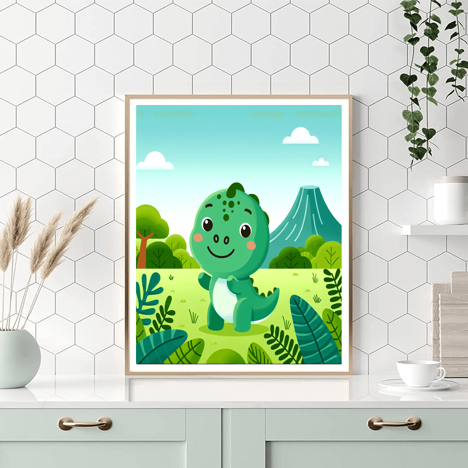 Dinosaur Roar Experience Paint By Numbers