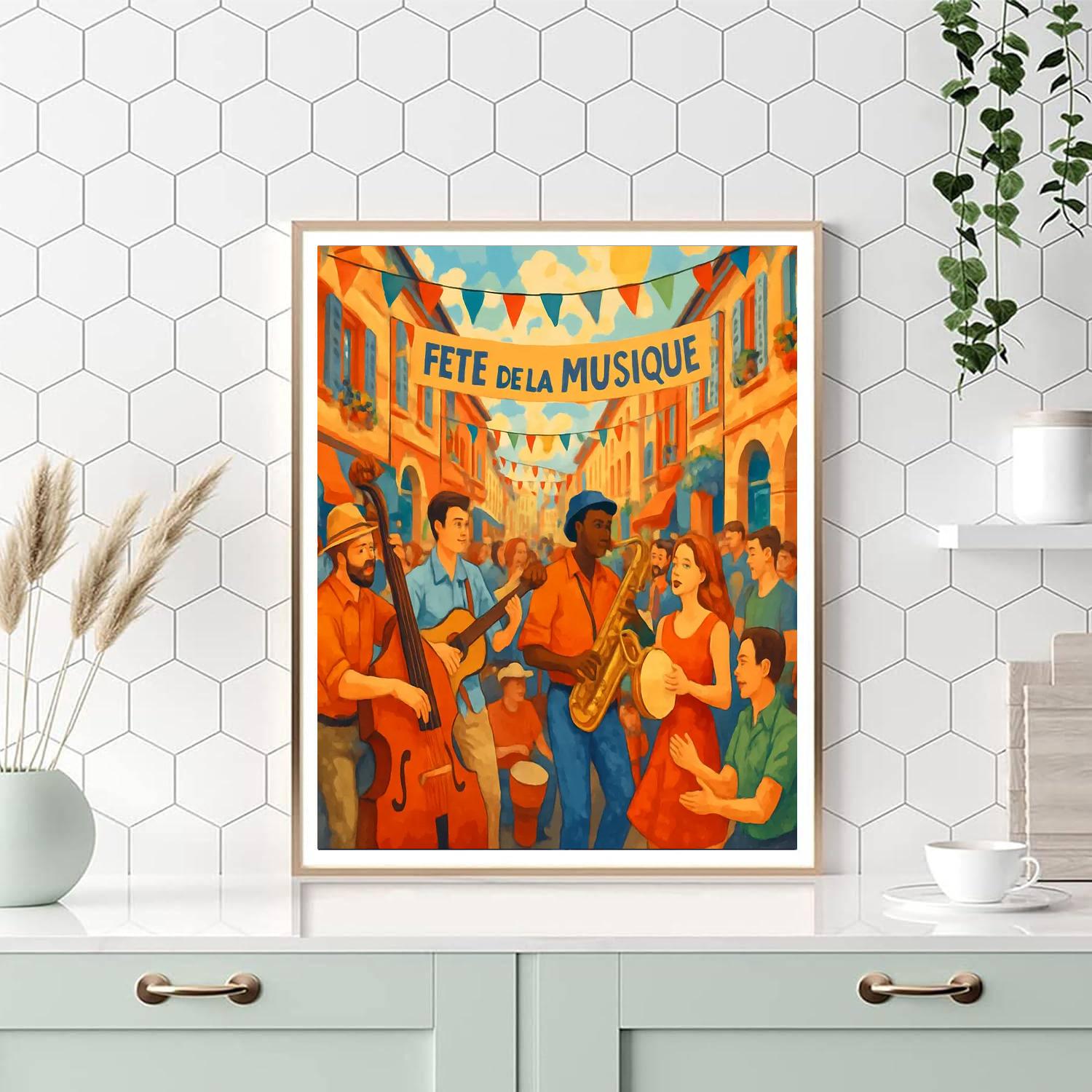 Festival Of Music Painting By Numbers Kit