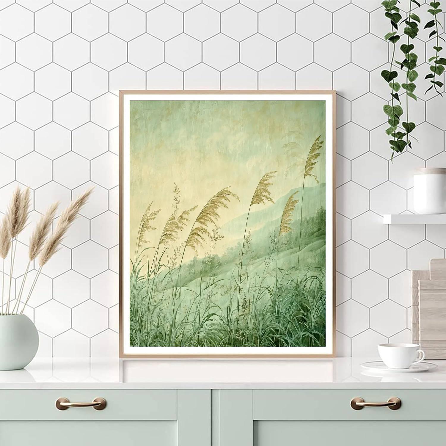 Leonardo Da Vinci Inspired Whispers Of Wind  Numbered Painting Kits