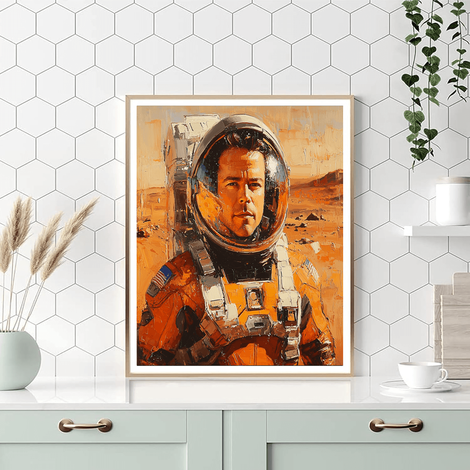 Matt Damon: The Ingenious Resolve Of A Martian Survivor Paint By Numbers