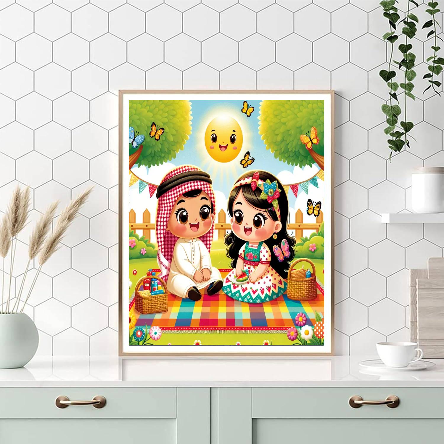 Outdoor Picnic Fun Paint By Numbers Kits