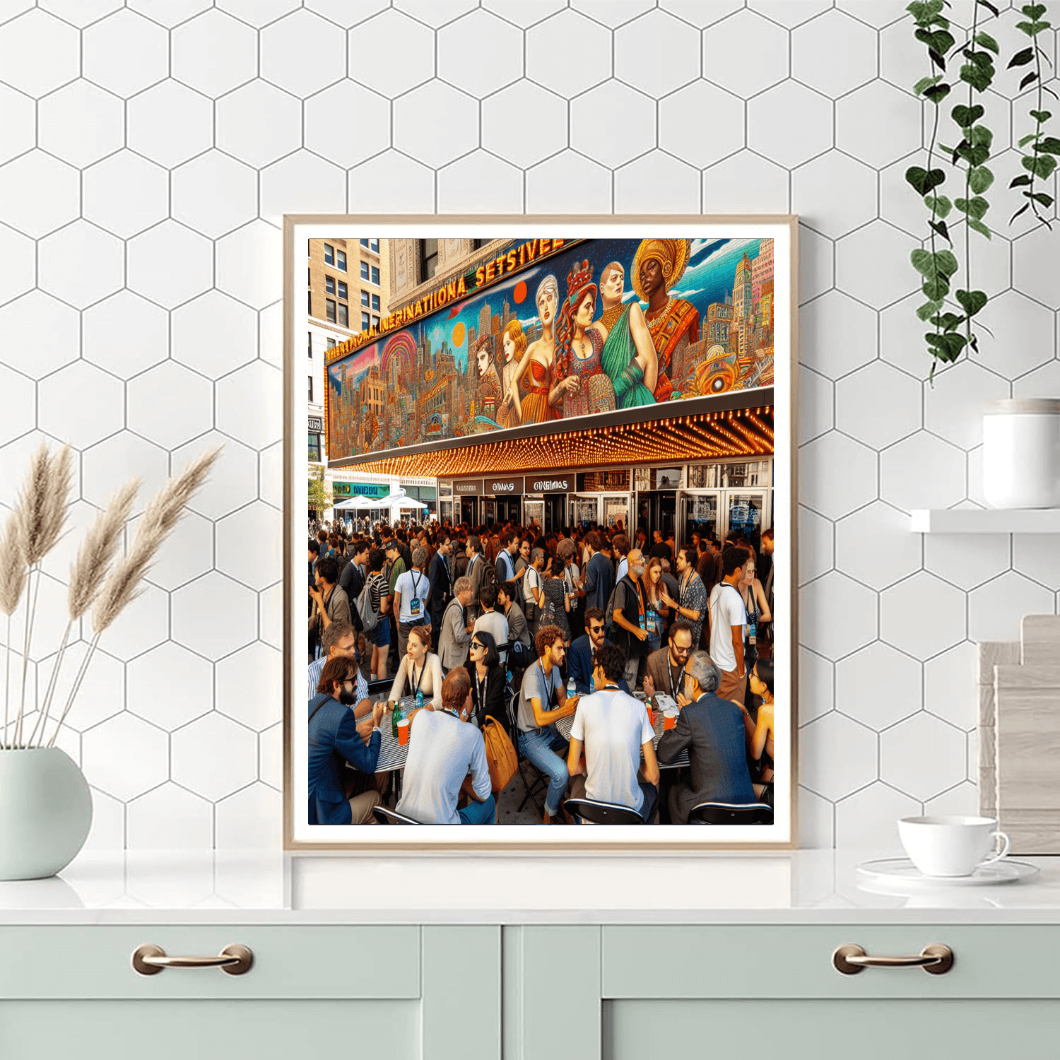 Festival Internacional De Cine - Guadalajara, Mexico Painting By Numbers Kit