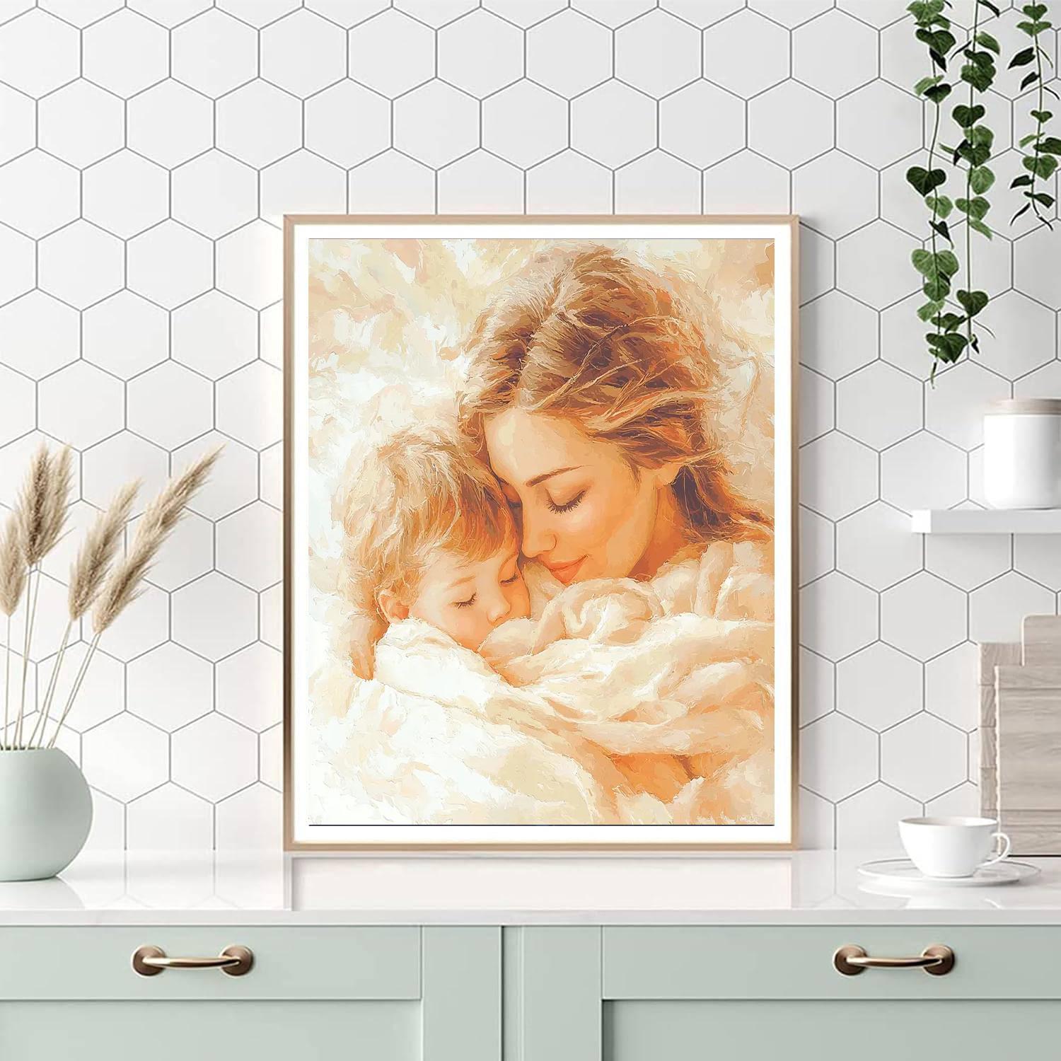 The Warmth Of Hugs Painting Number Kit