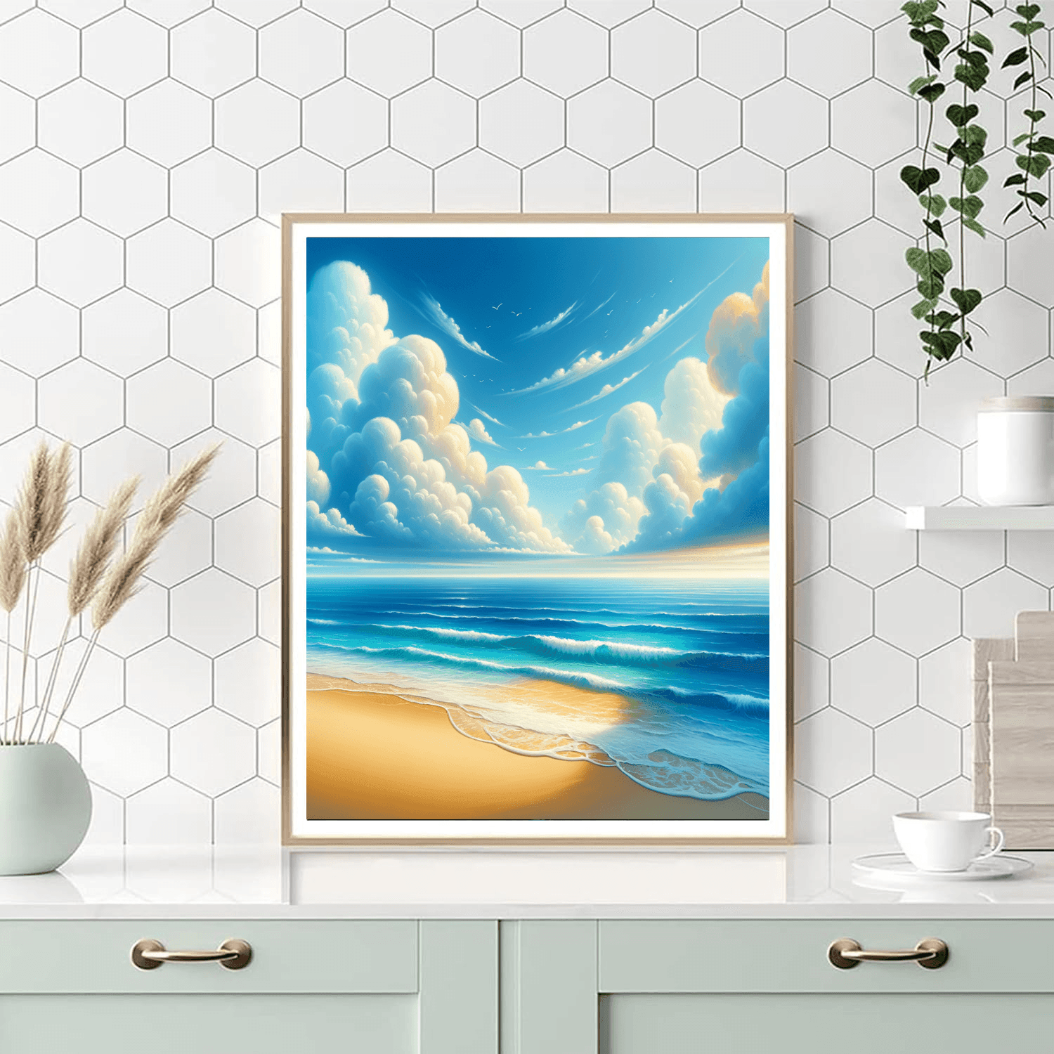 Enchanted Ocean Waves Paint By Numbers Kits