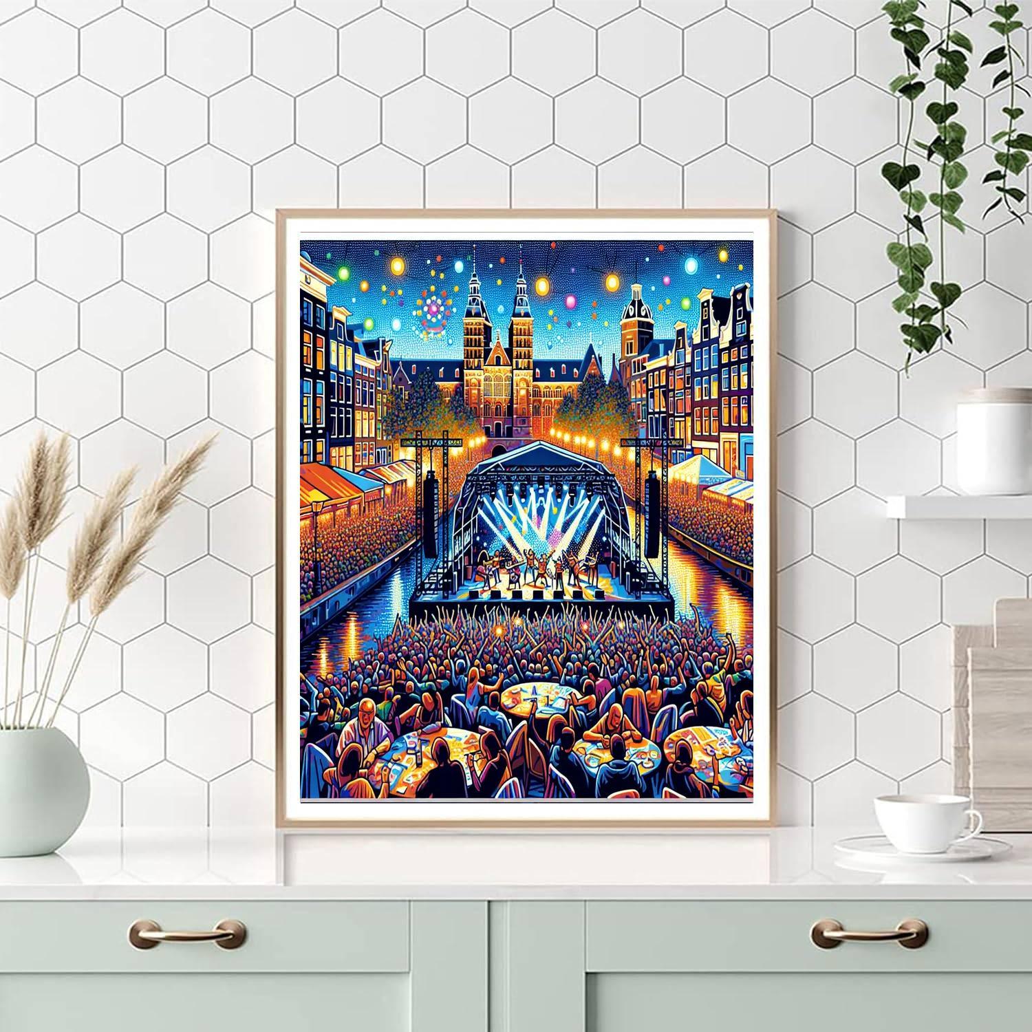 Holland Festival - Amsterdam Paint By Numbers