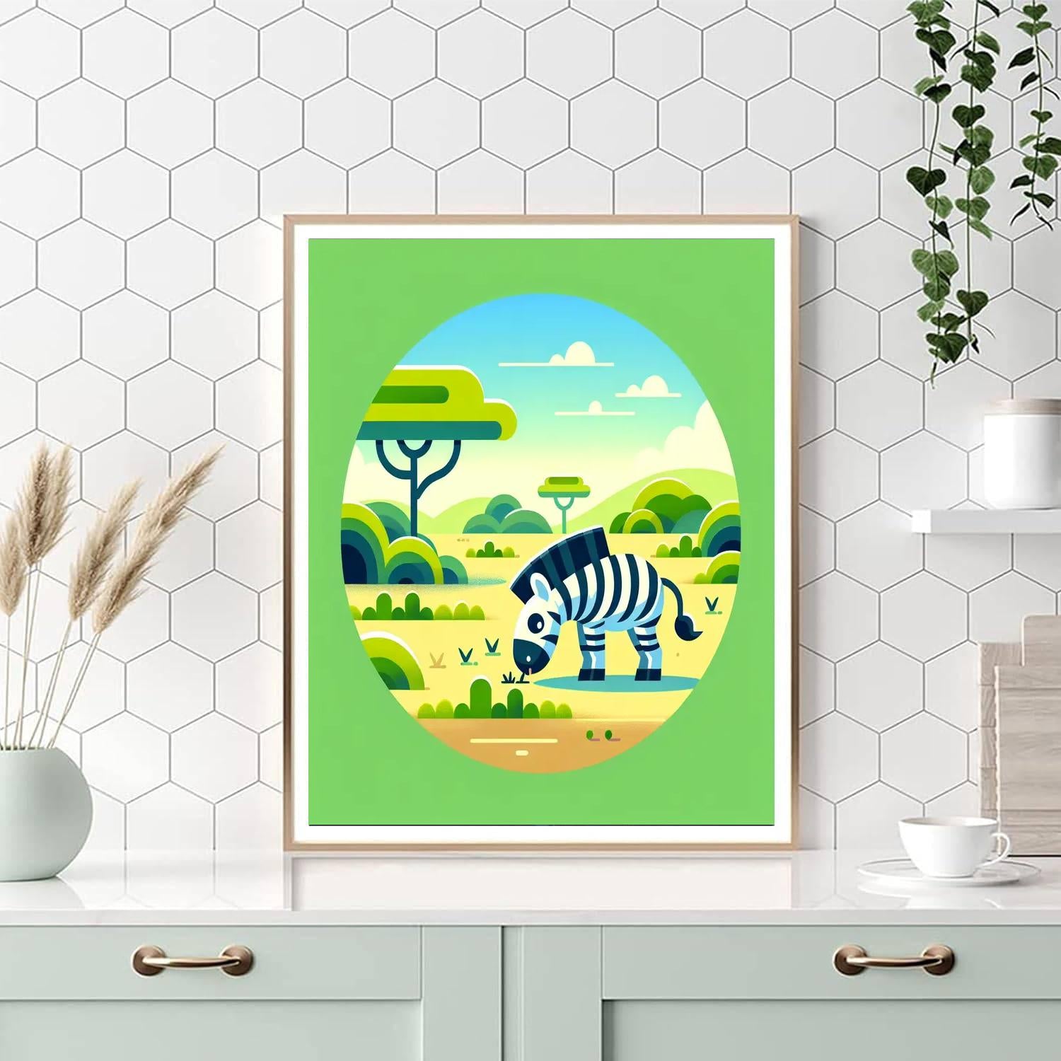 Wildlife Safari Exploration Paint By Numbers Kits