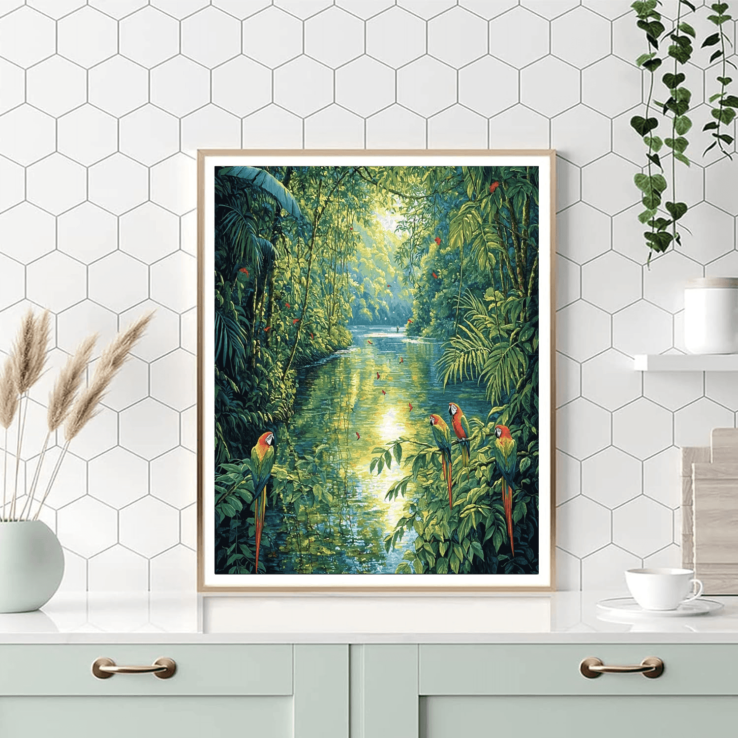 Amazon Rainforest River Paint By Numbers Kits