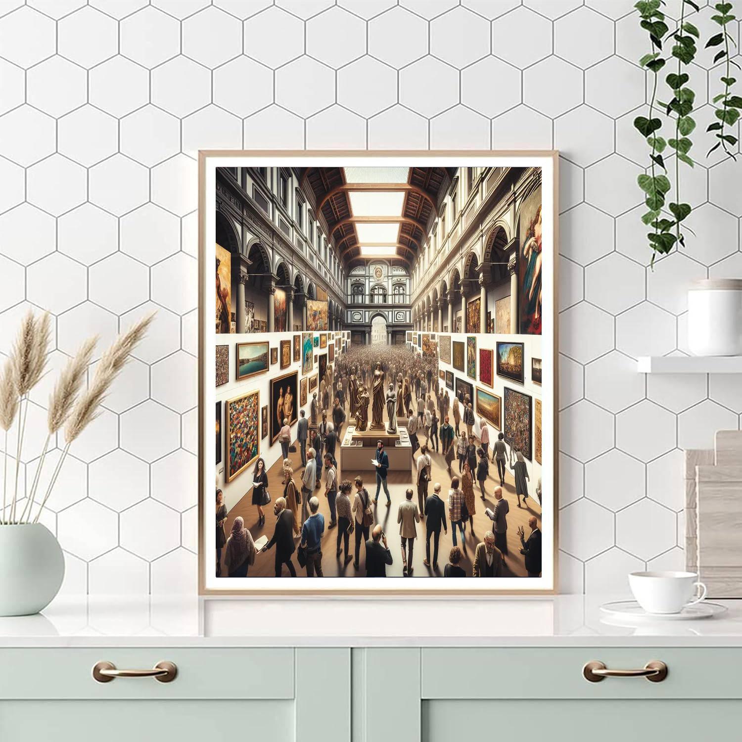 Florence Biennale Paint By Numbers Art