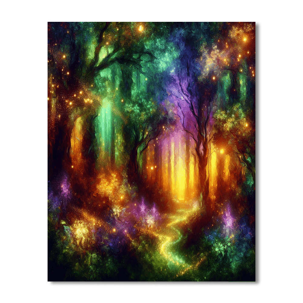 Enchanting Whispers Paint By Numbers Art