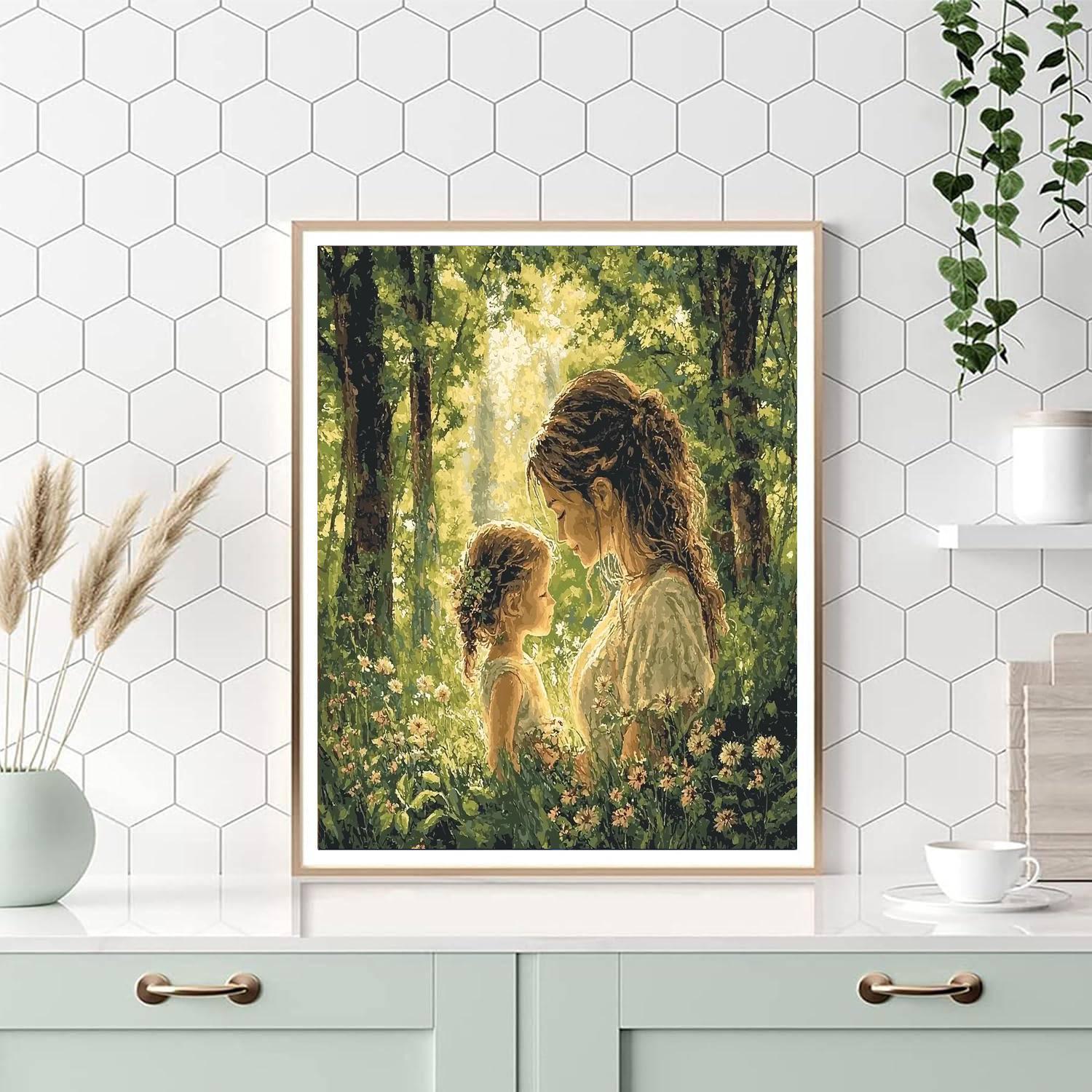 Embracing Mother Earth Paint By Numbers