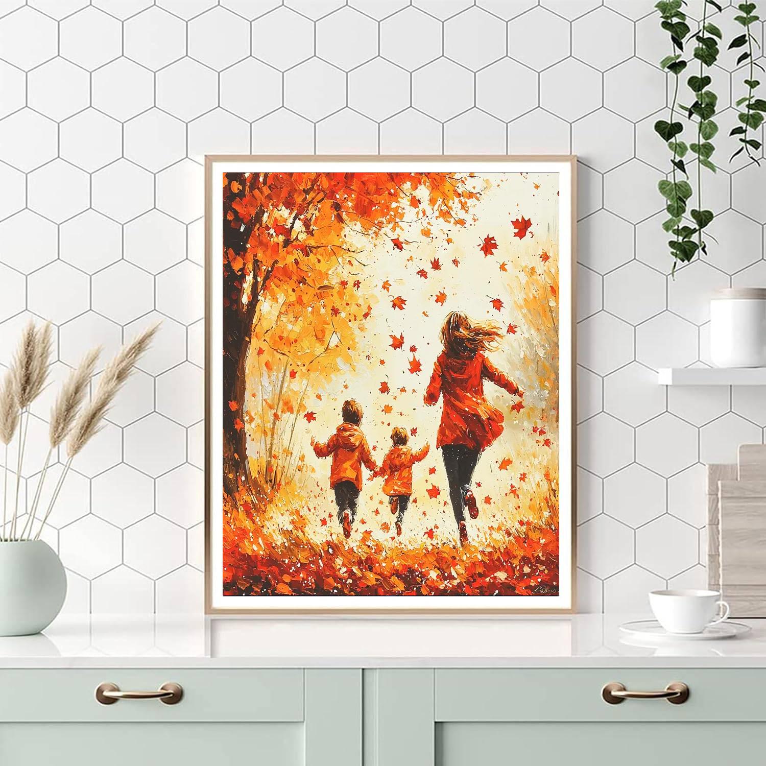 Echoes Of Joyful Laughter Numbered Painting Kits