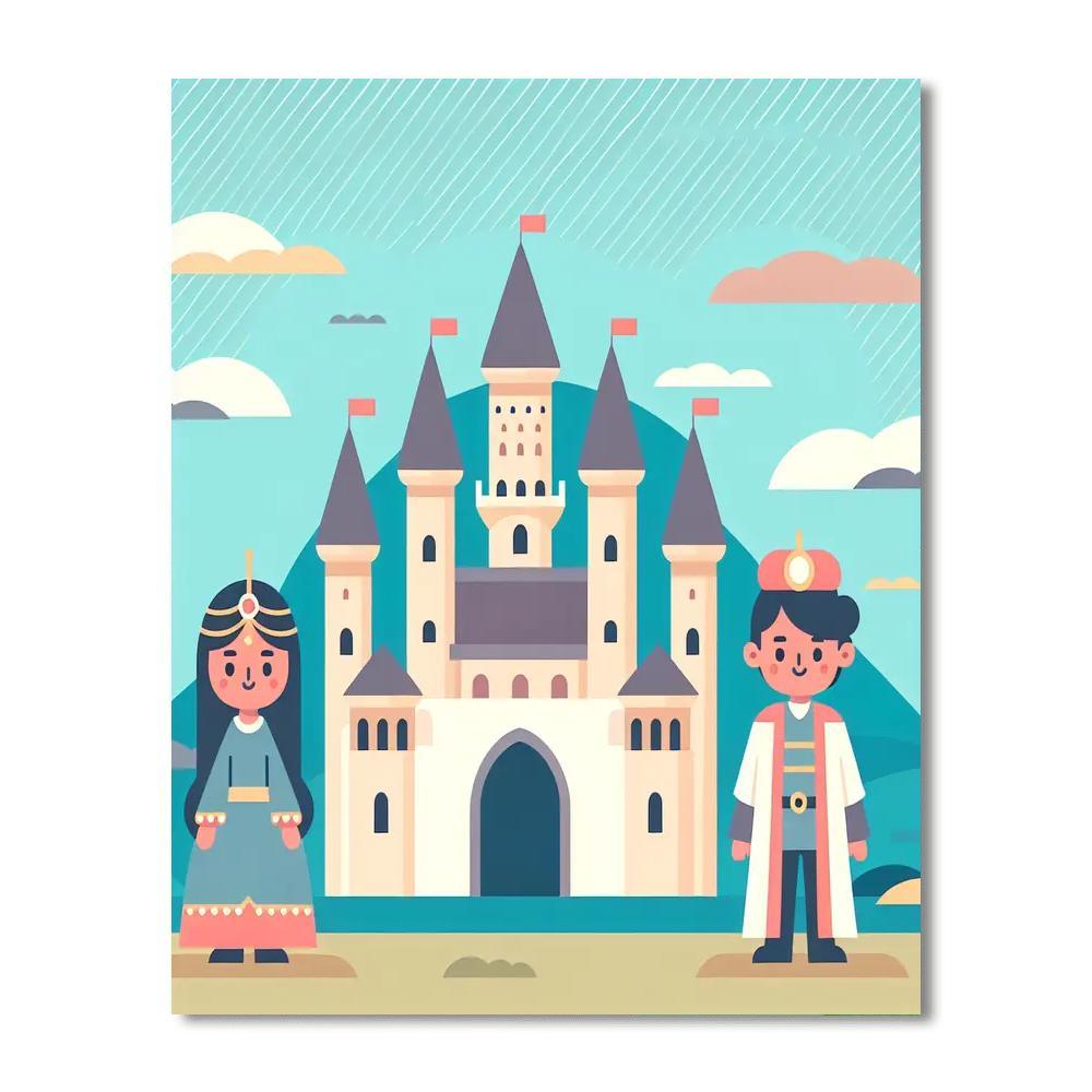Royal Castle Dreams Paint By Color