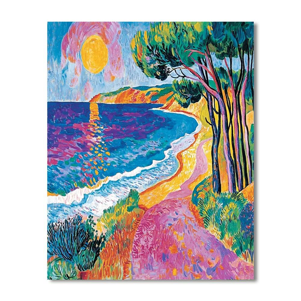 Henri Matisse Inspired Aegean Splendor  Paint By Numbers Kits