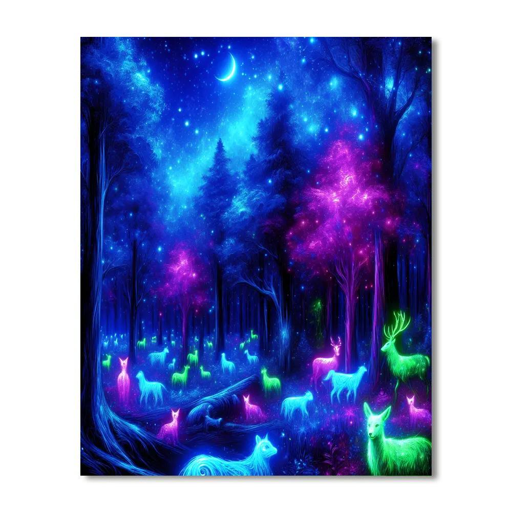 Luminous Fauna Fantasy Paint By Numbers Kits