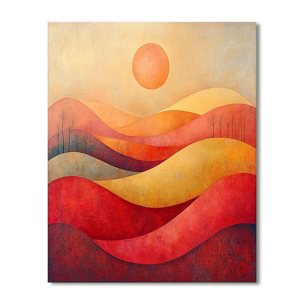 Paul Klee Inspired Whimsical Landscapes  Paint By Numbers