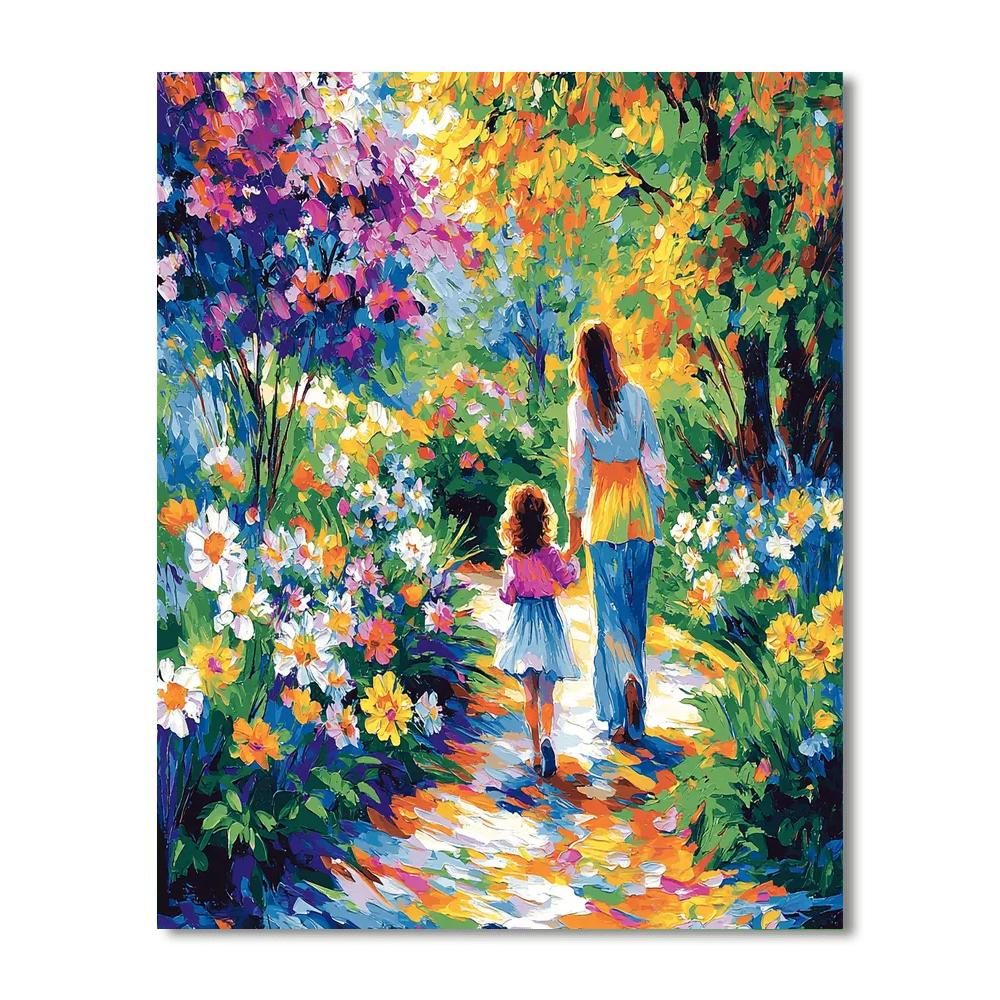 A Garden Of Laughter DIY Paint By Numbers