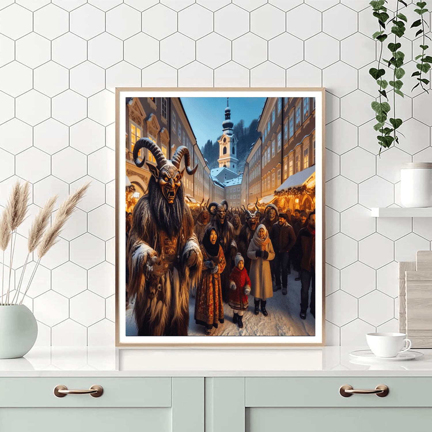 Krampusnacht - Salzburg Numbered Painting Kits