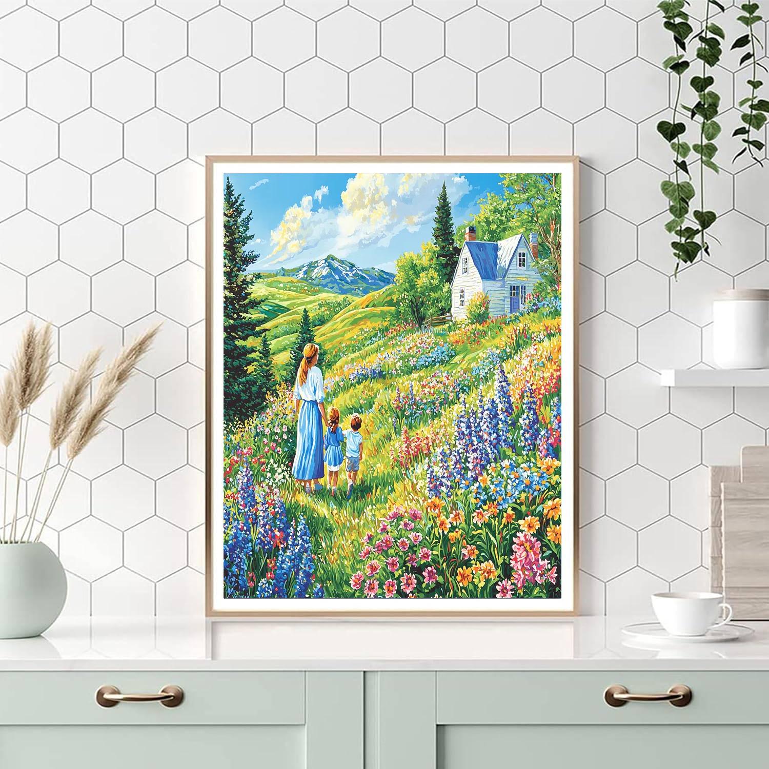 Adventures Await Number Painting