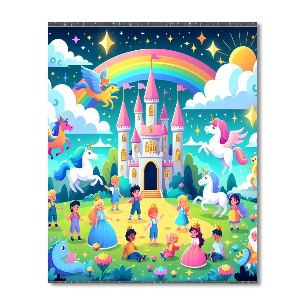 Fantasy Land Escape Paint By Numbers