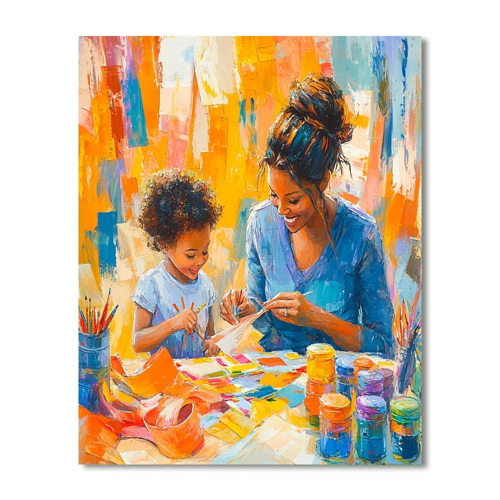 The Joy Of Giving Painting Number Kit