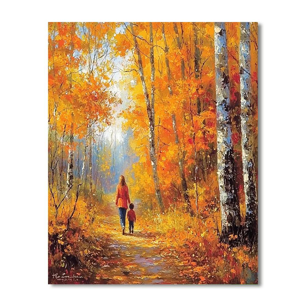 Autumn’s Song Number Painting