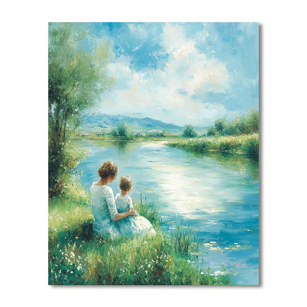 Lakeside Love Story Paint By Numbers Kits