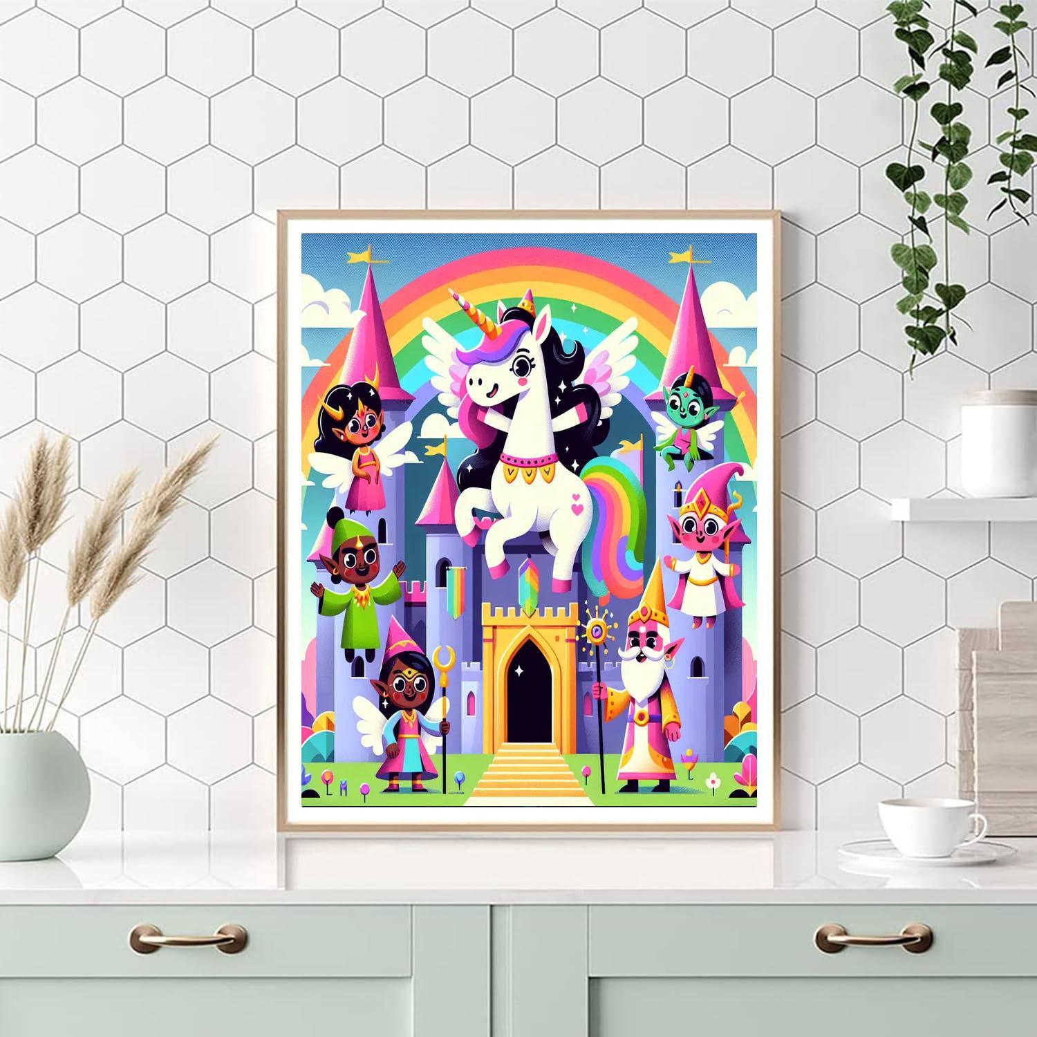 Fairytale Kingdom Festival Paint By Numbers
