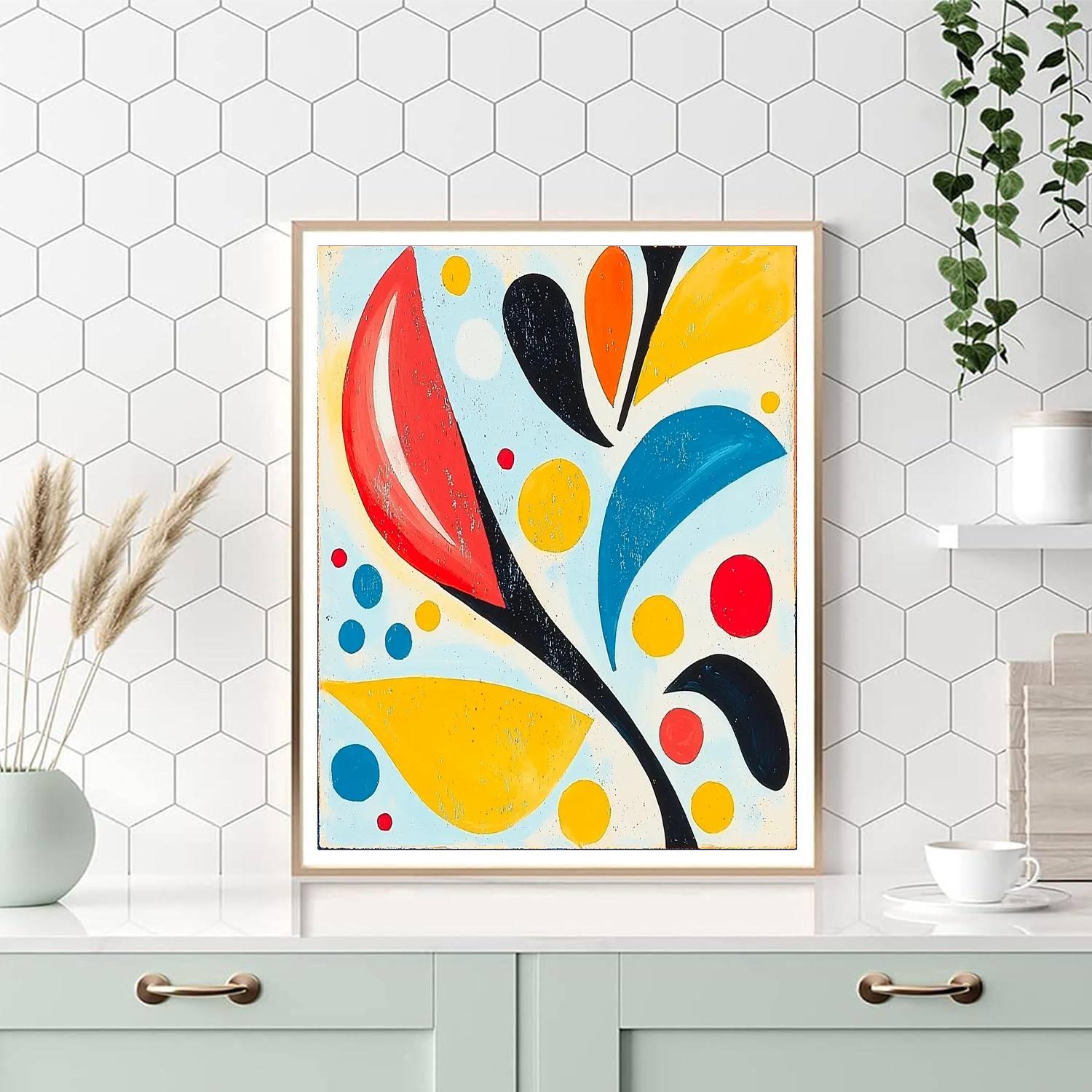 Joan Miró Inspired Joyful Playgrounds  Paint By Color