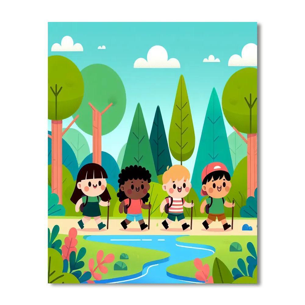 Nature Explorer's Trek Paint By Numbers Kits