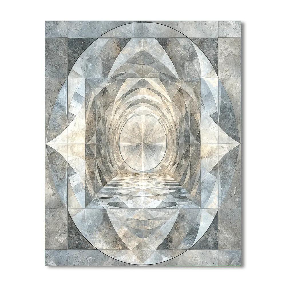 M.C. Escher Inspired Symmetry In Silence  Paint By Numbers