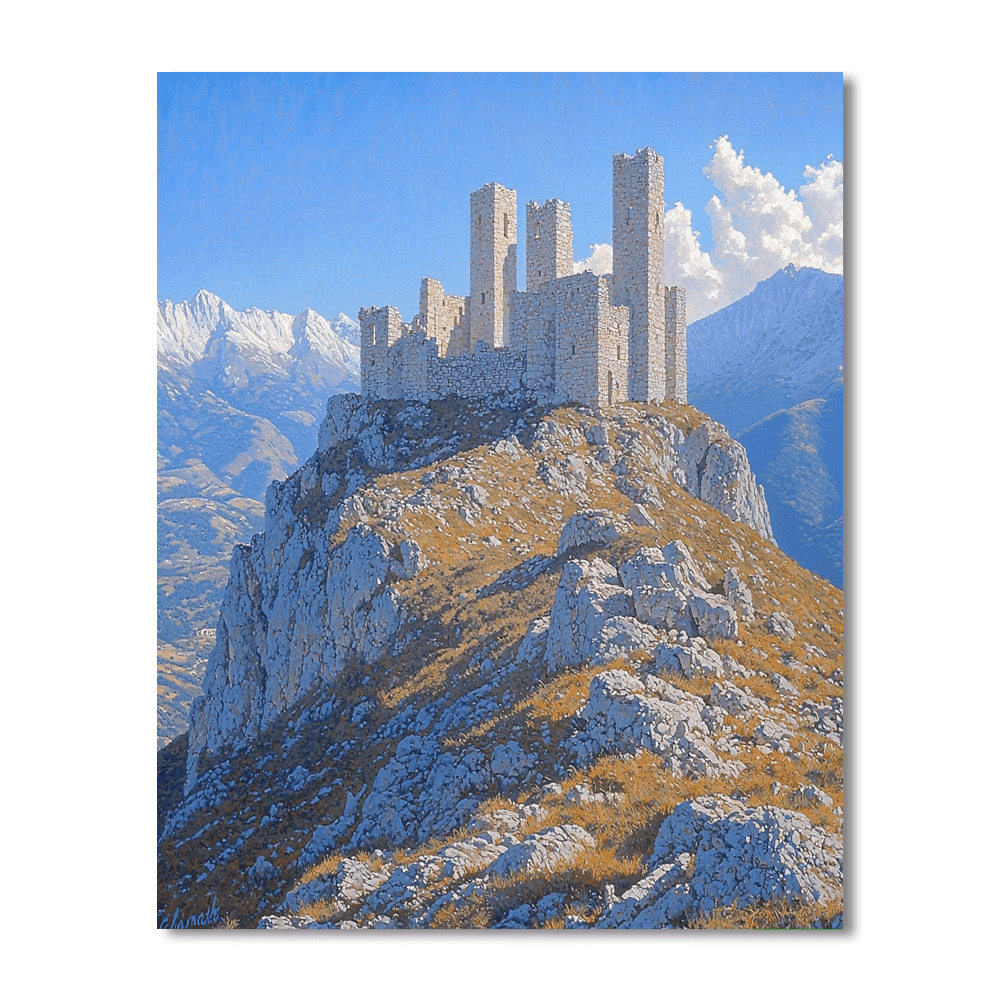 Rocca Calascio - Abruzzo Paint By Numbers