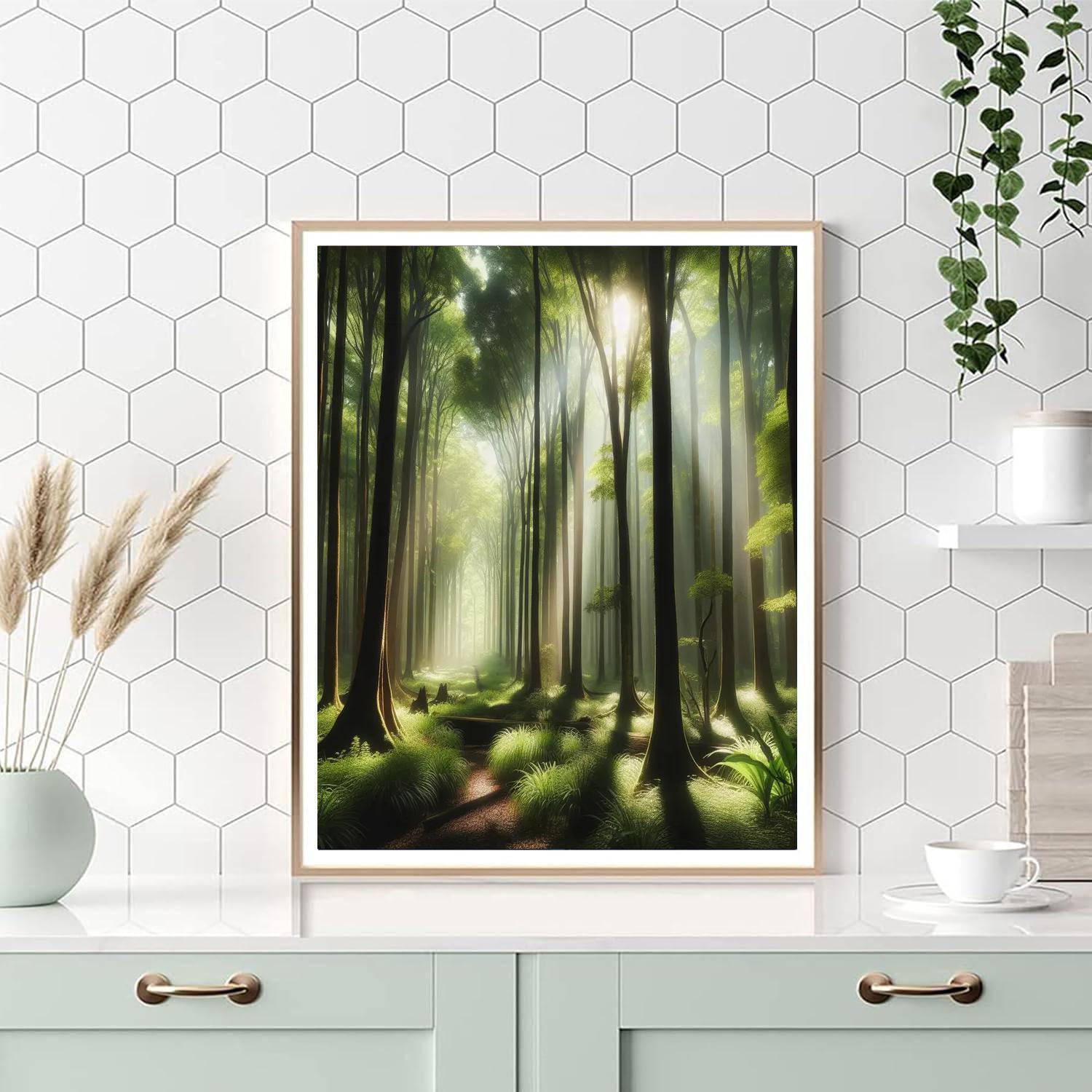 Forest Whisper Serenity Painting By Numbers Kit