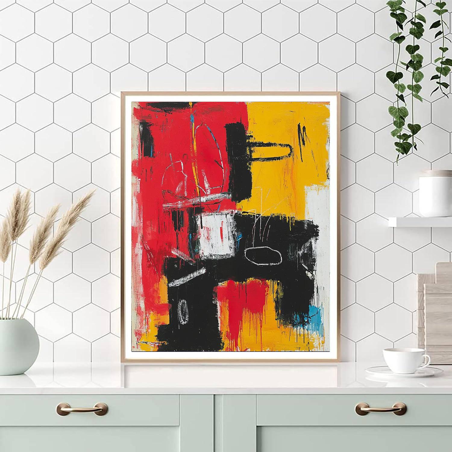 Jean-Michel Basquiat Inspired Rebellion In Color  Paint By Numbers Kits