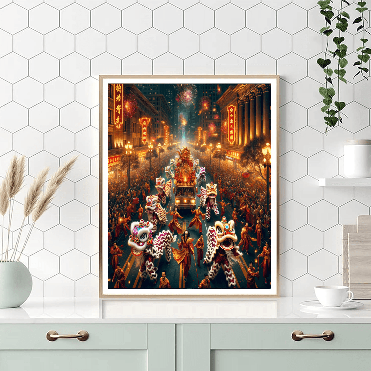 San Francisco Chinese New Year Festival - Usa Paint By Color