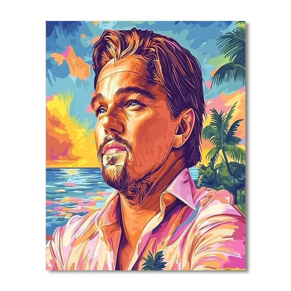 Leonardo Dicaprio: From Titanic Dreams To Environmental Advocate Number Painting