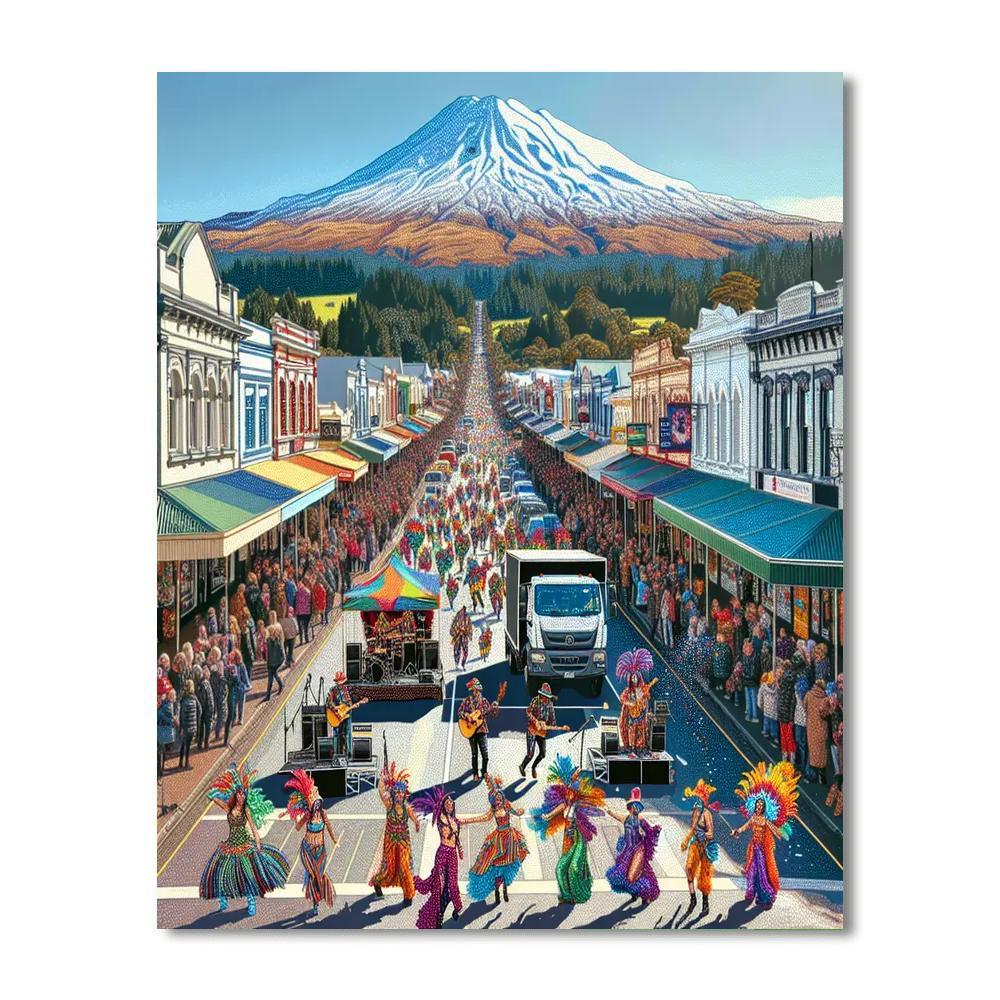 Mardi Gras - New Zealand Paint By Numbers Kits