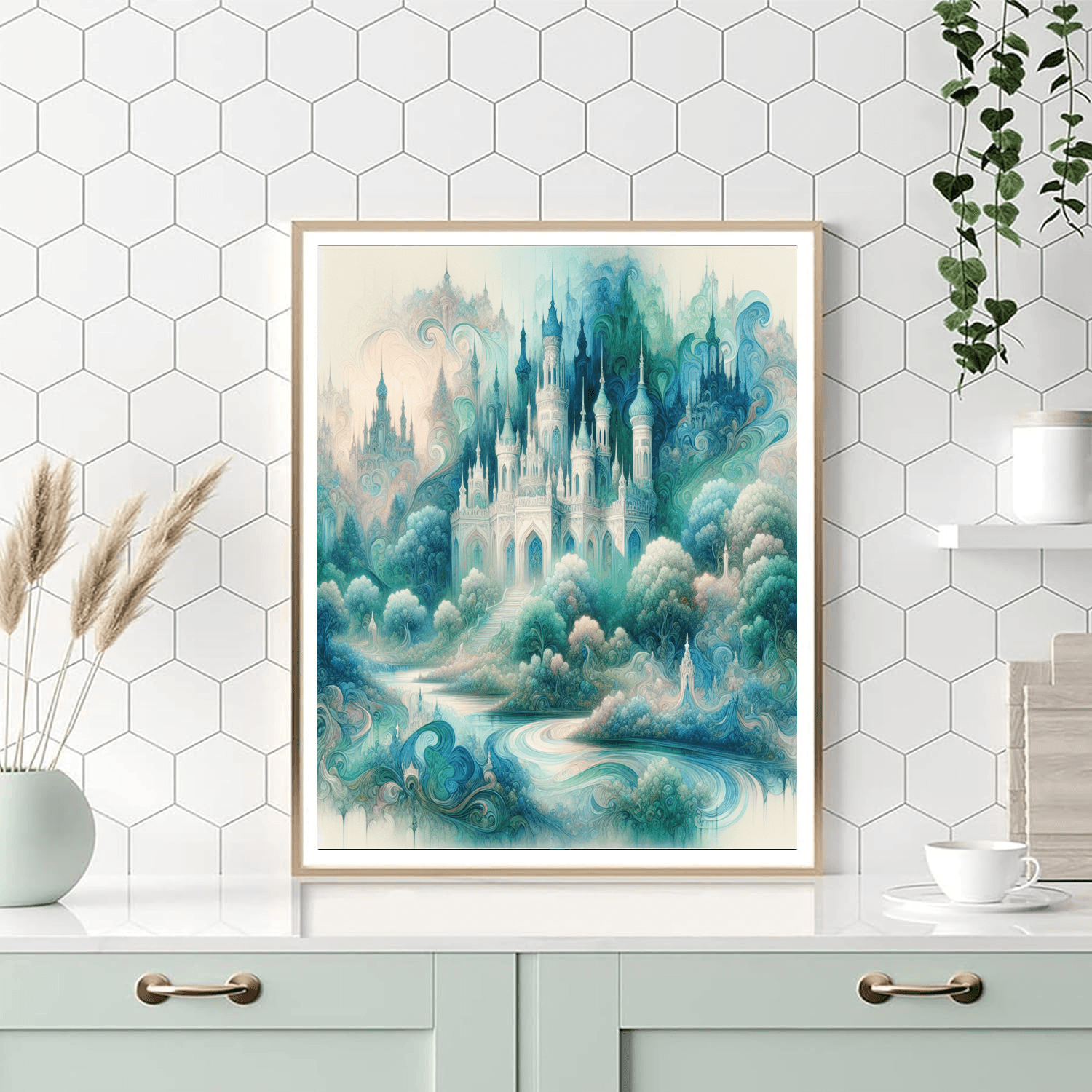 Fairy Tale Castle Dreams Painting By Numbers Kit