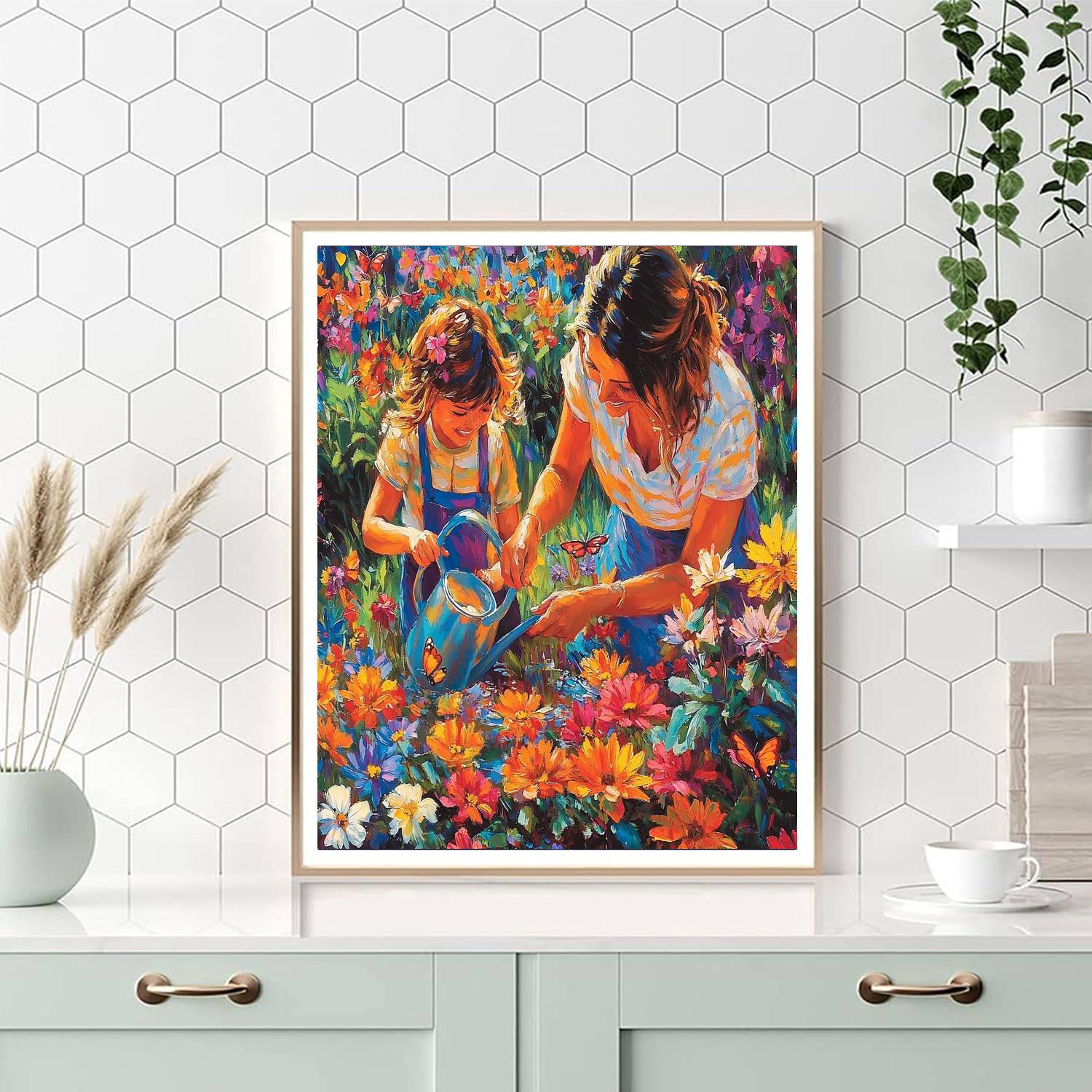 Mom's Magic Garden Paint By Numbers