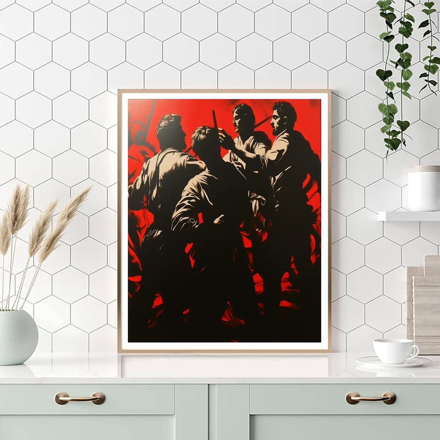 Caravaggio Inspired Harmony Of Contrasts  DIY Paint By Numbers