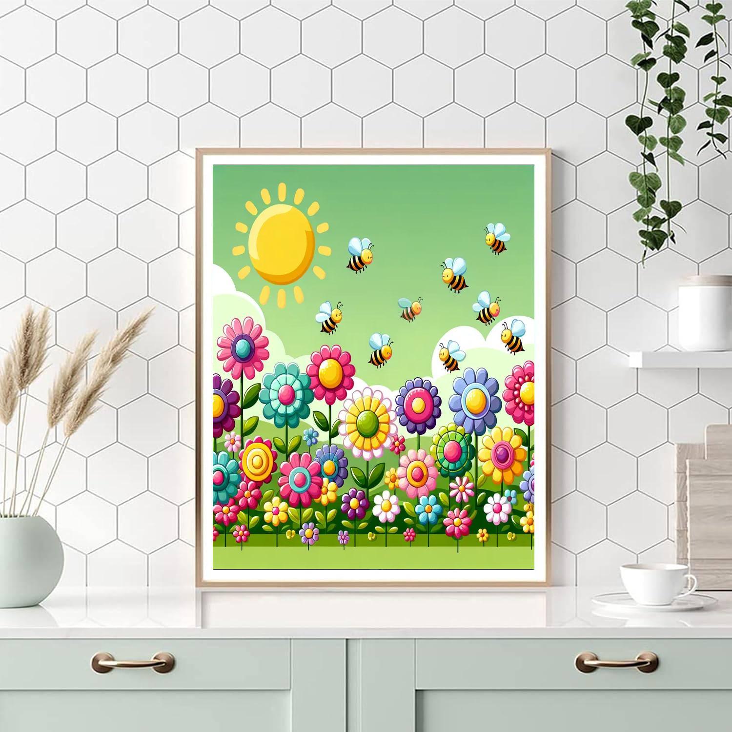 Sweet Garden Paint By Number