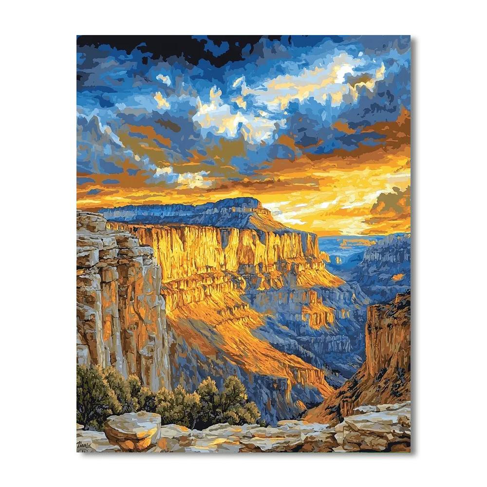 Michelangelo Inspired Majestic Resonance  Paint By Numbers