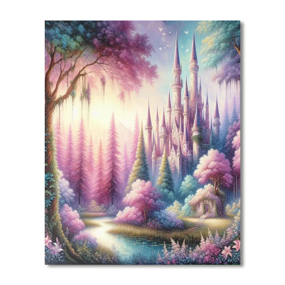 Sleeping Beauty's Realm Paint By Number