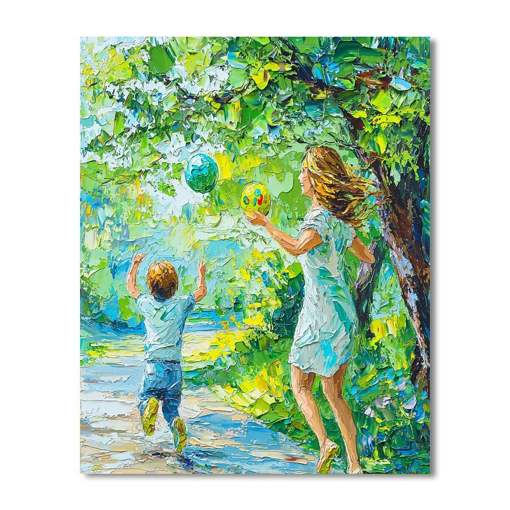 The Joy Of Playtime Paint By Number
