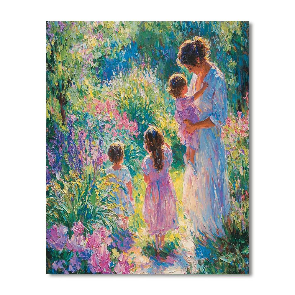 Garden Of Maternal Joy Paint By Number
