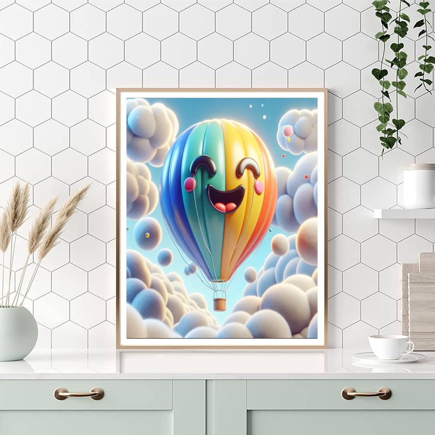 Cheerful Balloon Paint By Numbers Kits